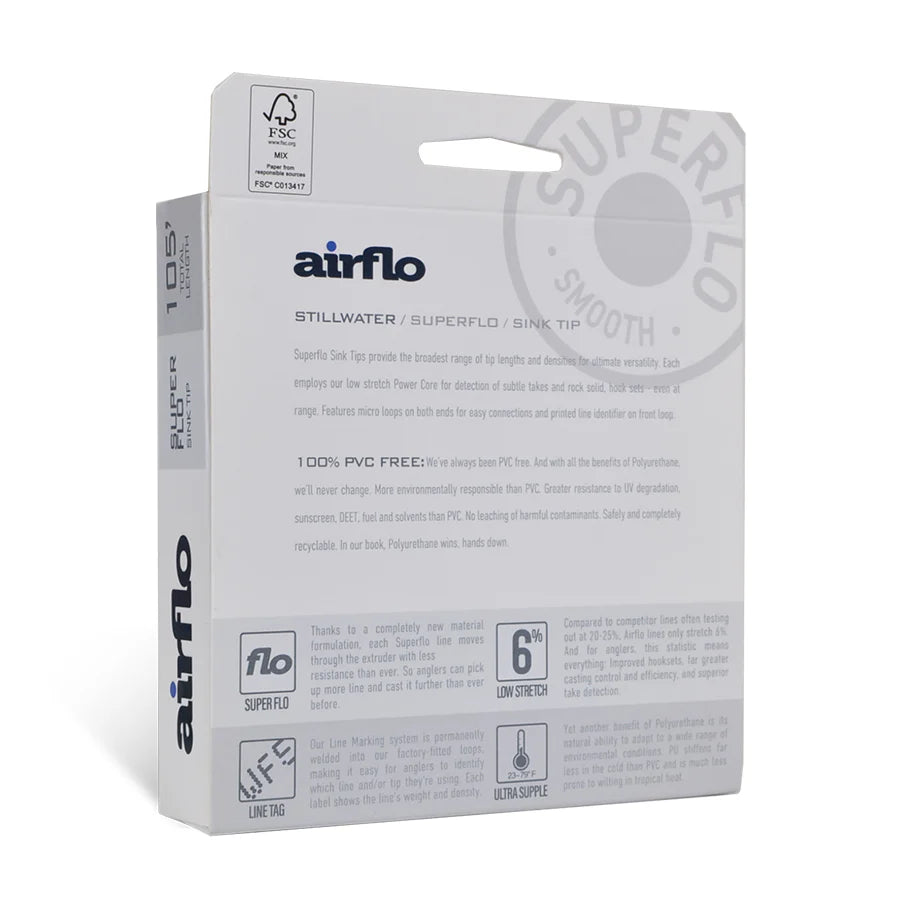 Airflo Superflo Max Sink Tip Fly Line- Stillwater