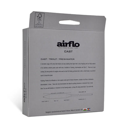 Airflo Cast Performance Taper Floating Fly Line- Freshwater