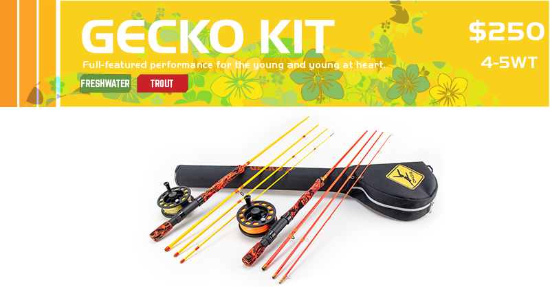ECHO Gecko Kit- Trout kit for kids