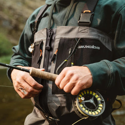 Grundens Men's Vector Zip Stockingfoot Wader