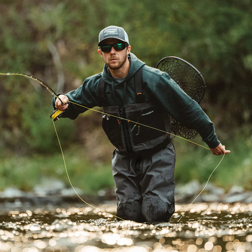 Grundens Men's Vector Zip Stockingfoot Wader