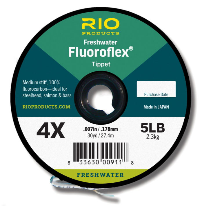 RIO Fluoroflex Freshwater- Tippet 4x-5x