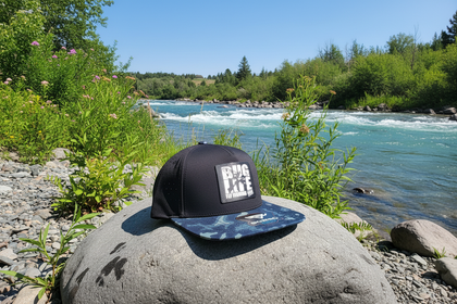 Bug Life Hat - Montana Riverbank Front