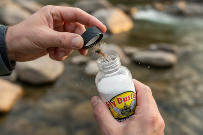 Fly Duster in action