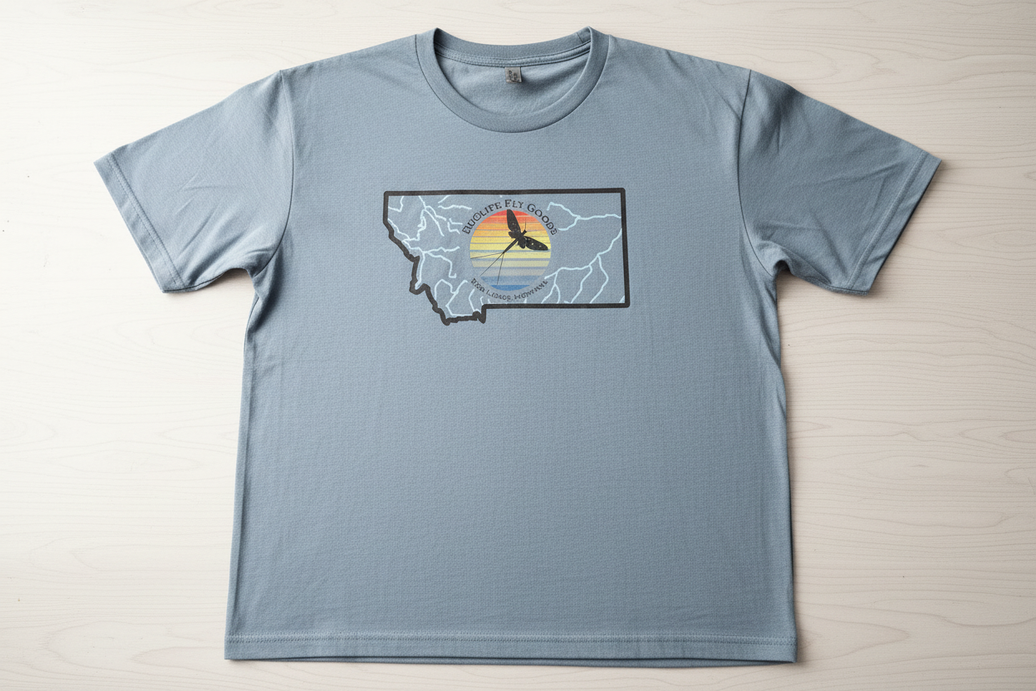 Gray Montana Tee - Smooth