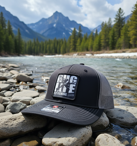 Men's Buglife Flyfishing Hat on River Bank