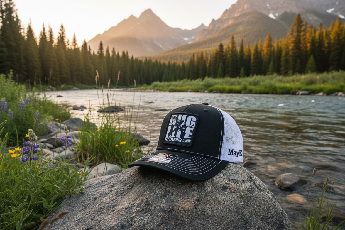 Montana River Bank Hat Scene