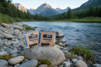 Yellowstone Fly Goods Nippers on Montana Riverbank